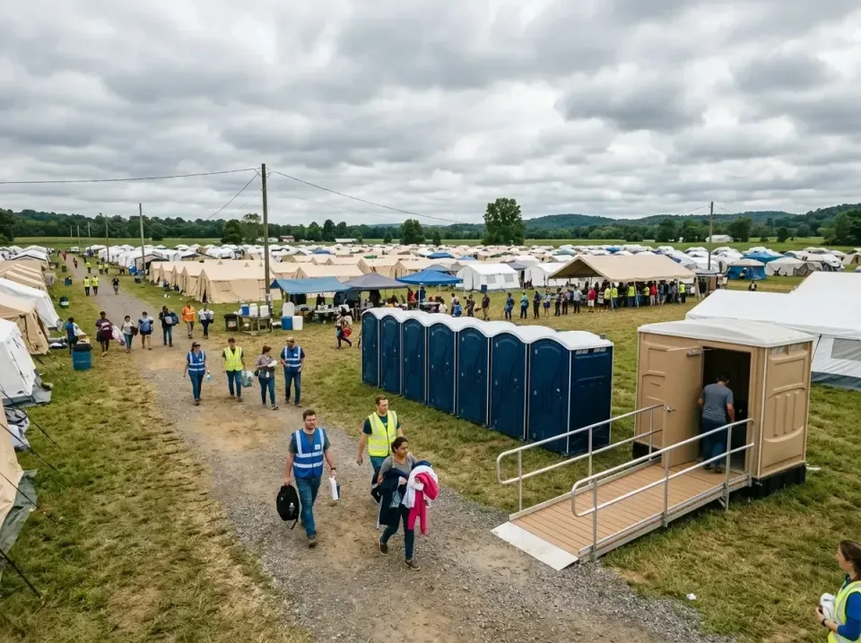 disaster-relief-camp-restrooms-010 — frequently asked questions, Dumpster & Portable Bathrooms Rental in Chatham, IL